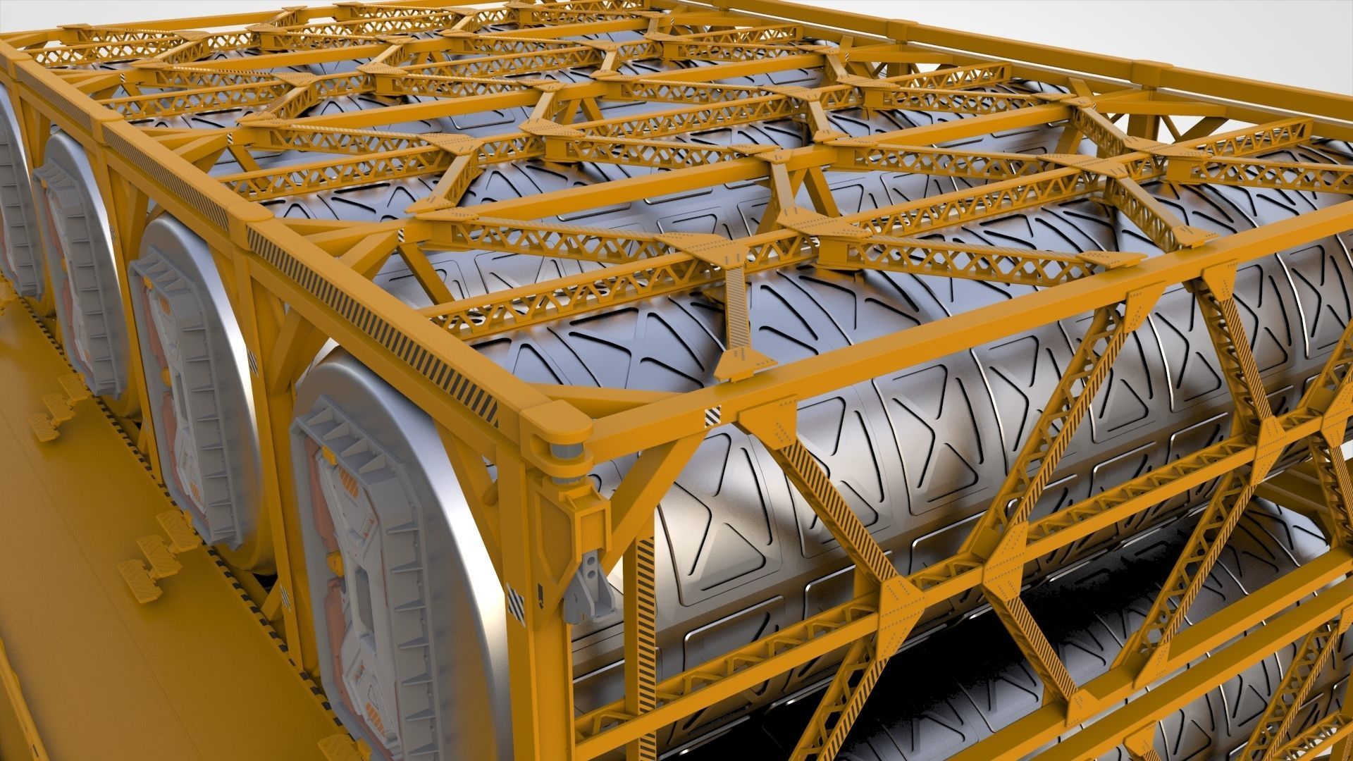 sci-fi architecture 10 3D model_19