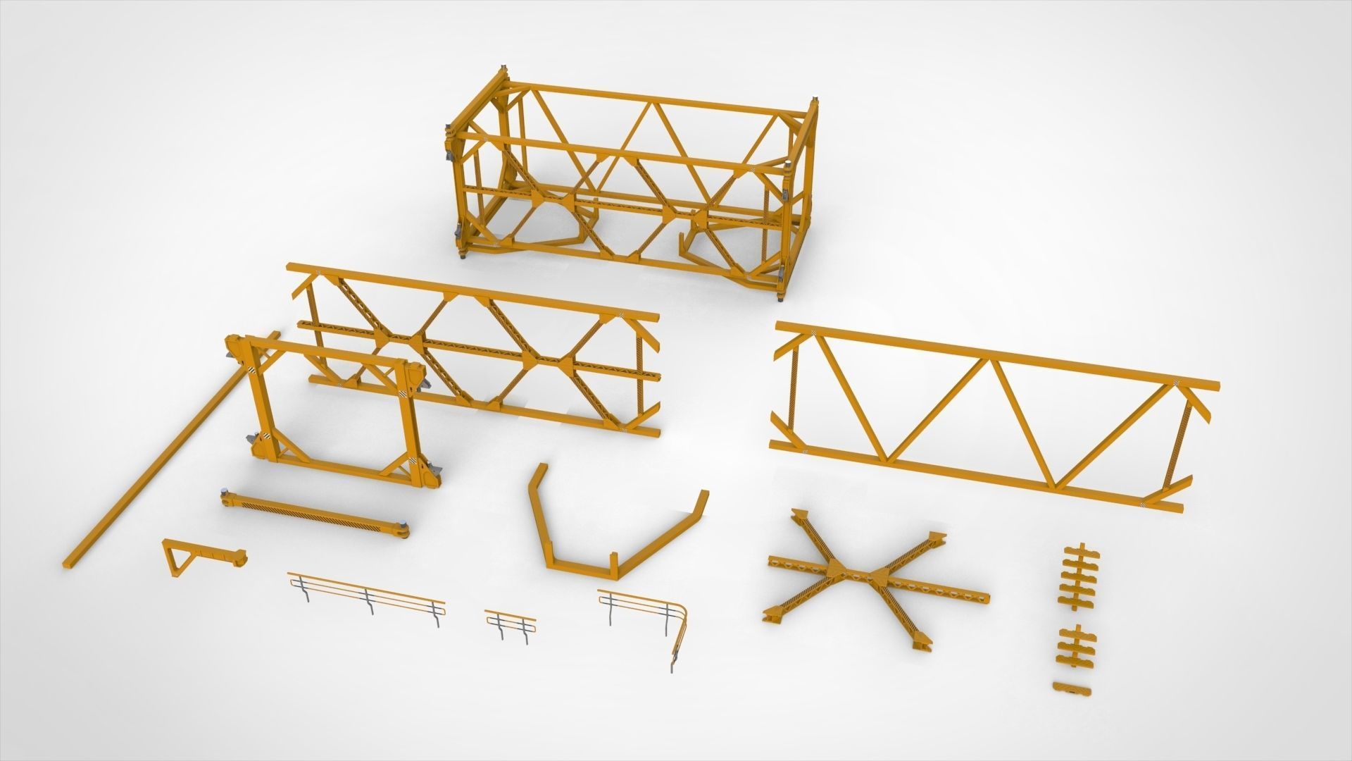 sci-fi architecture 10 3D model_23