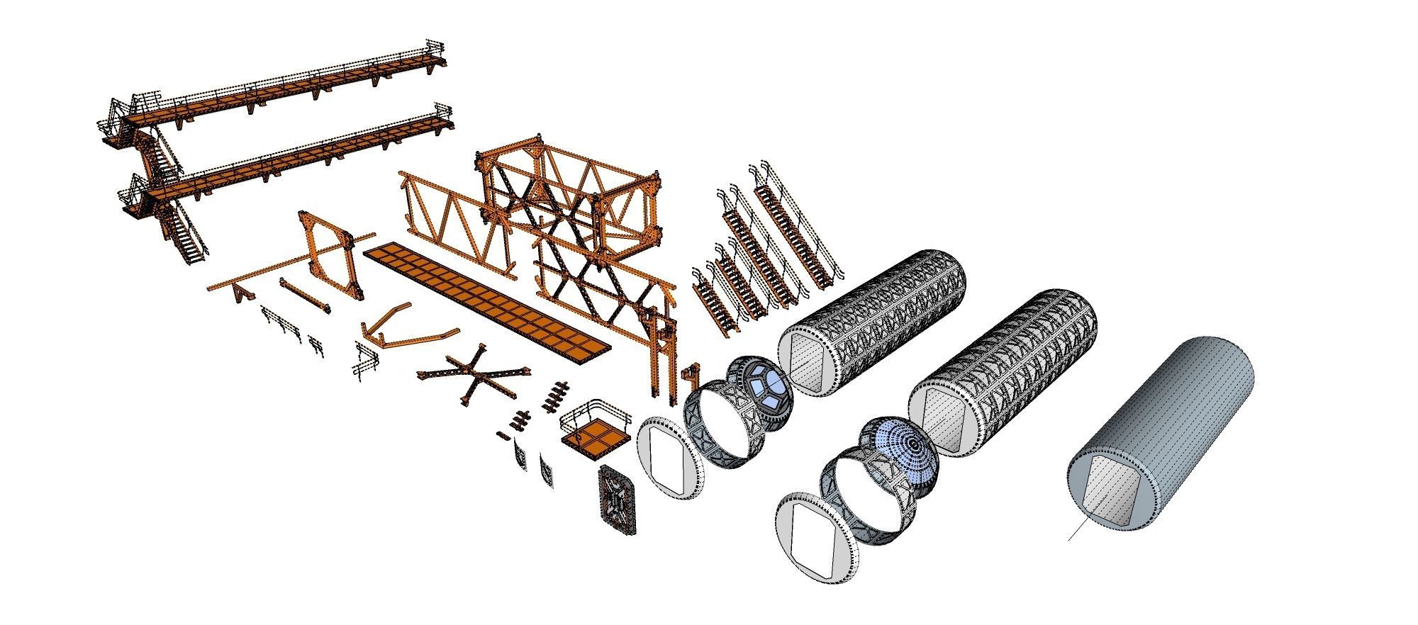 sci-fi architecture 10 3D model_34