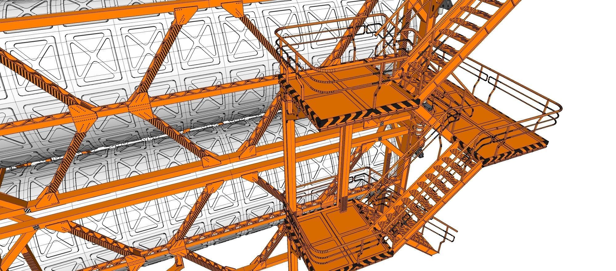 sci-fi architecture 10 3D model_31