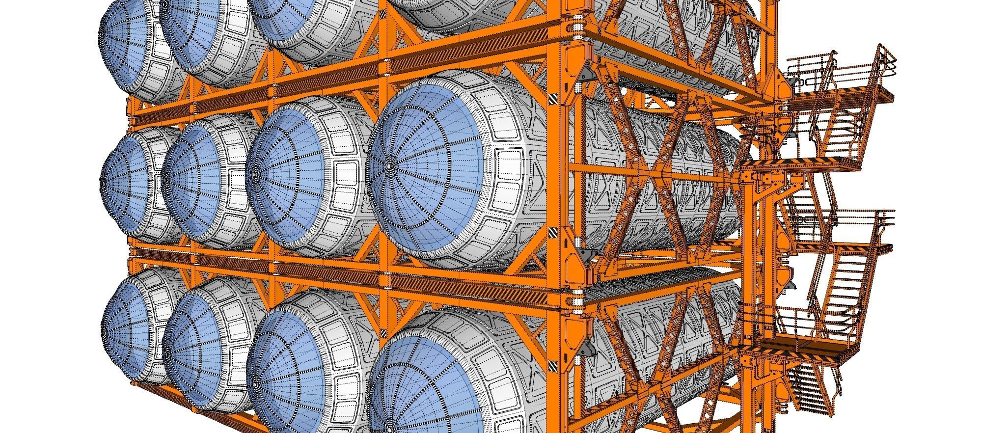 sci-fi architecture 10 3D model_32