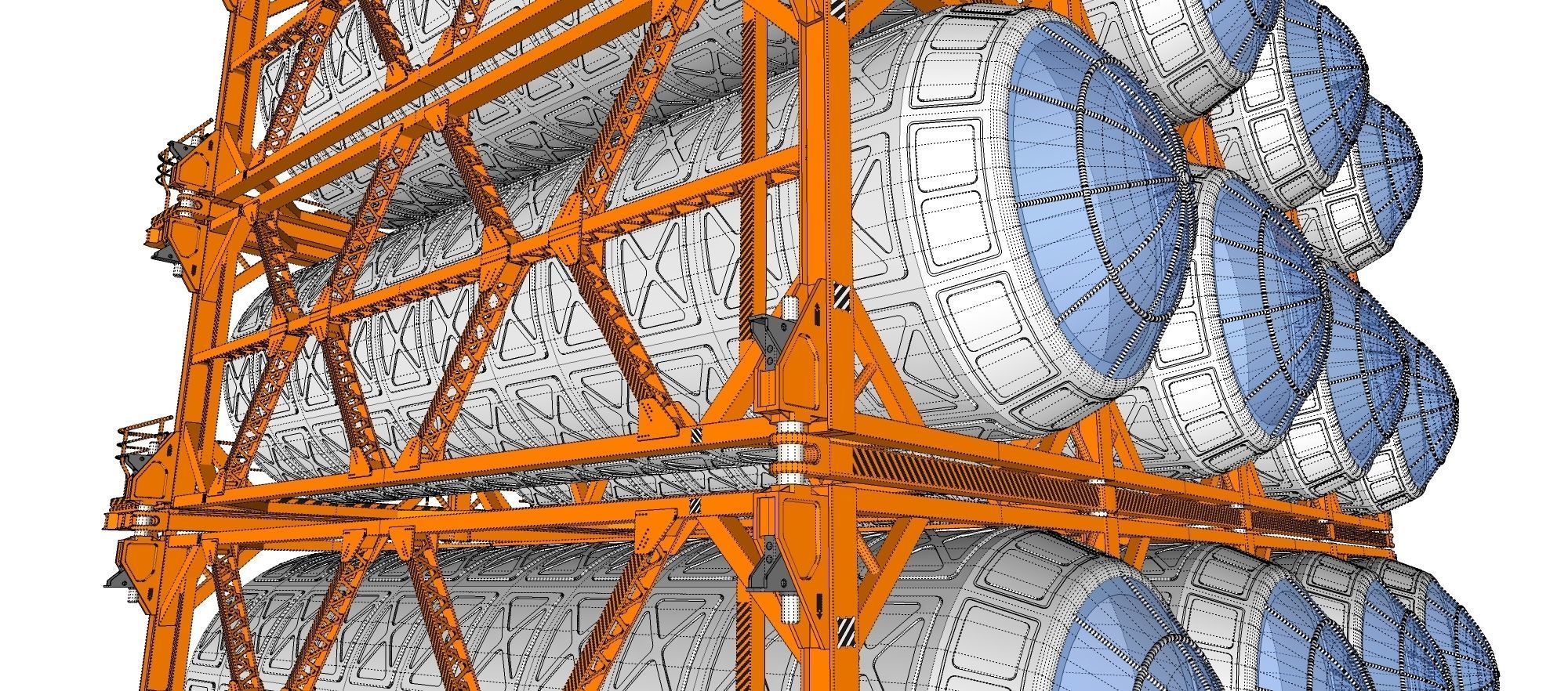 sci-fi architecture 10 3D model_33