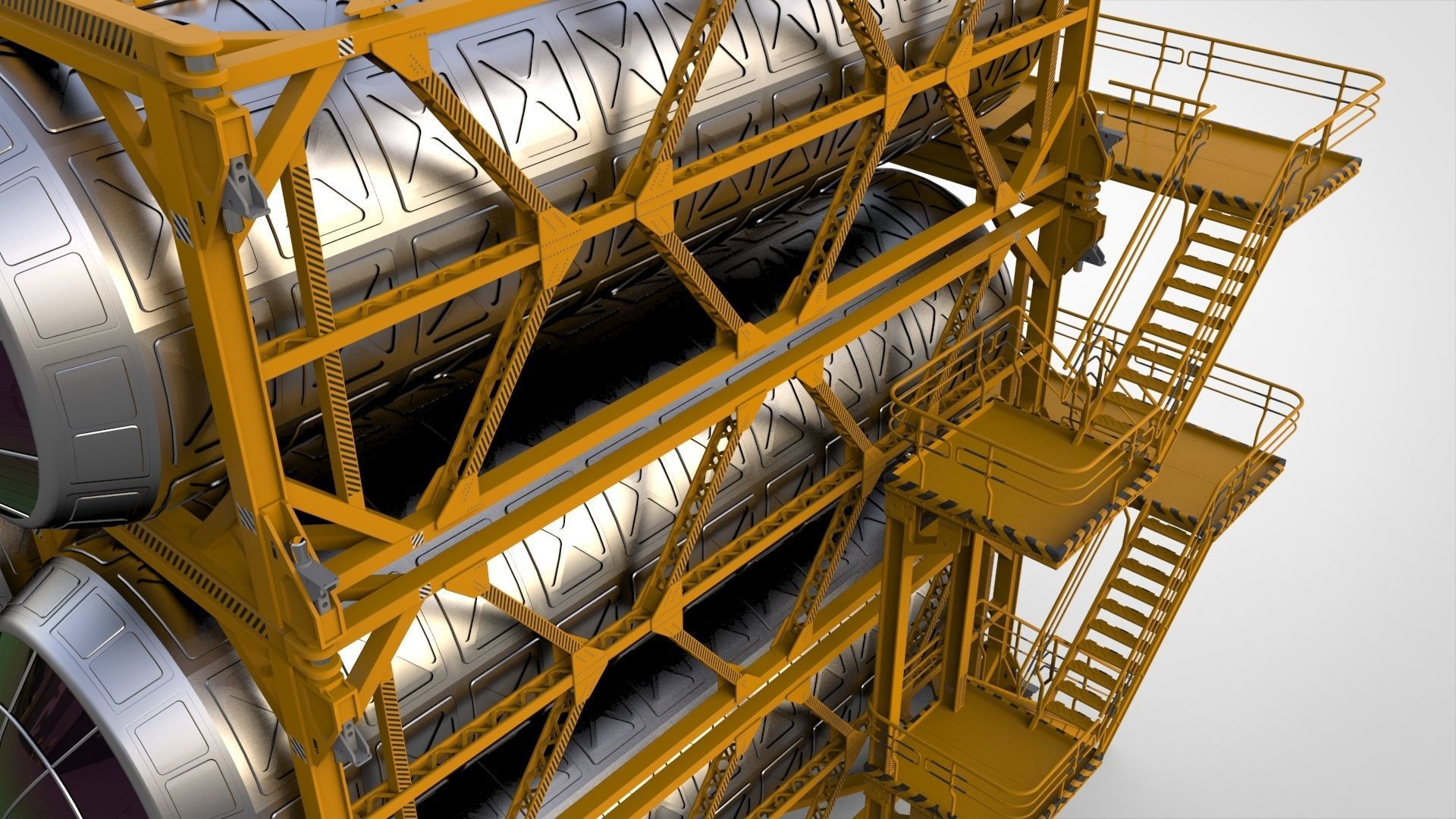 sci-fi architecture 10 3D model_22