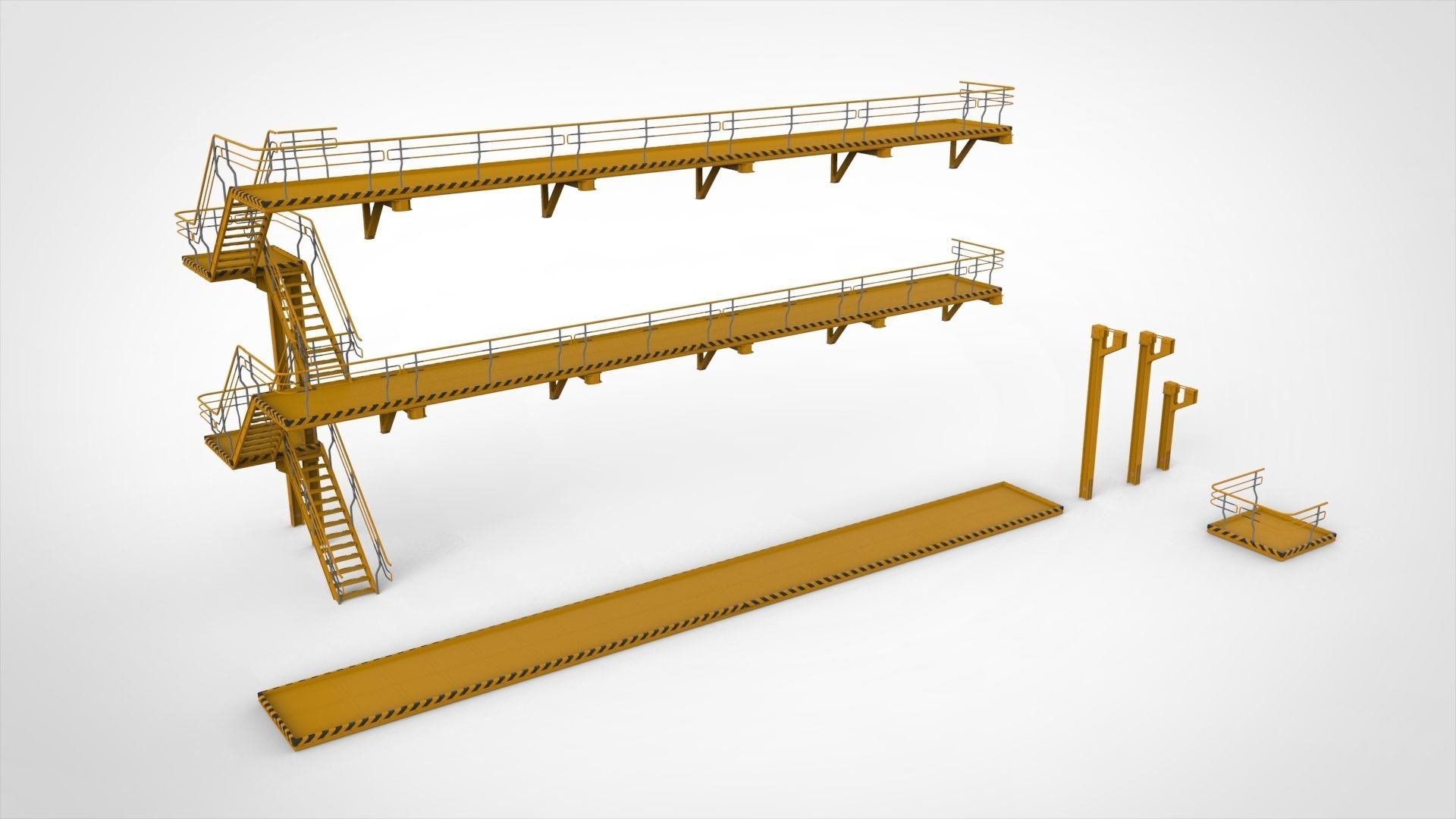 sci-fi architecture 10 3D model_24