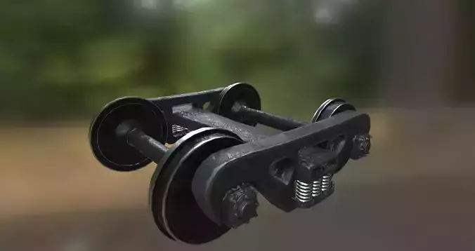 Biaxial carriage trolley