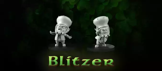 Blitzer Leprechaun  3D print model