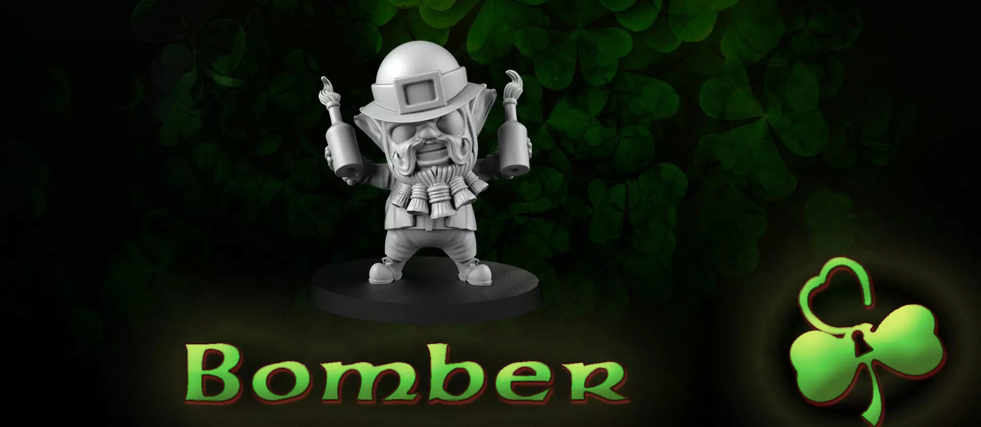 Bomber Leprechauns 3D print model