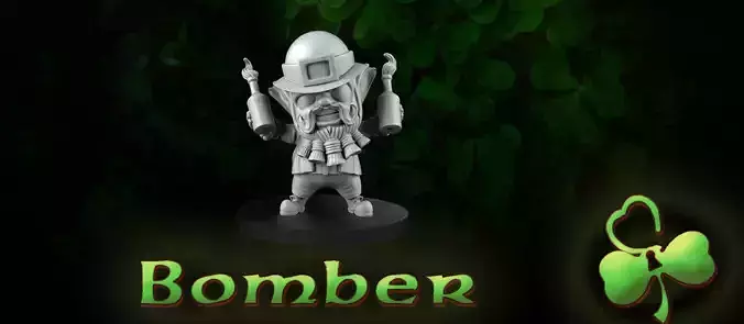 Bomber Leprechauns 3D print model
