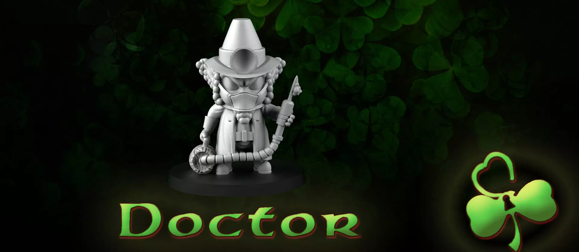 Doctor Leprechaun 3D print model_0