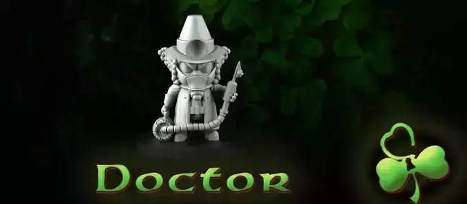 Doctor Leprechaun 3D print model