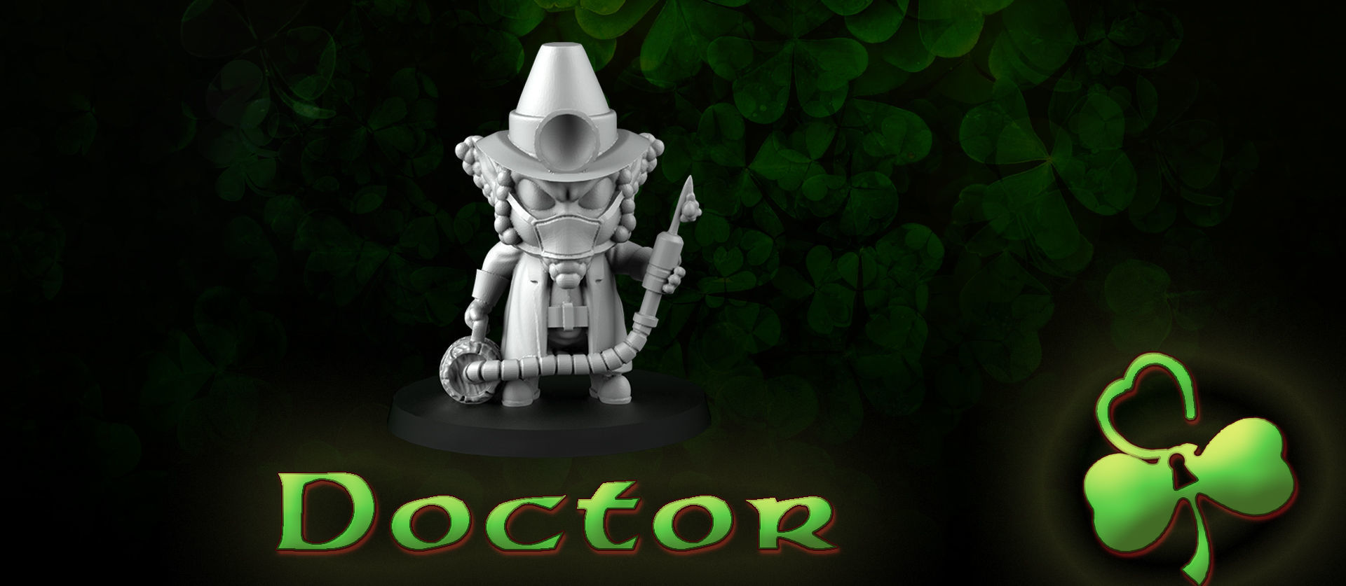 Doctor Leprechaun 3D print model_1