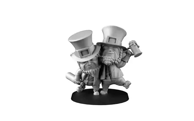 drunken leprechauns 3D print model