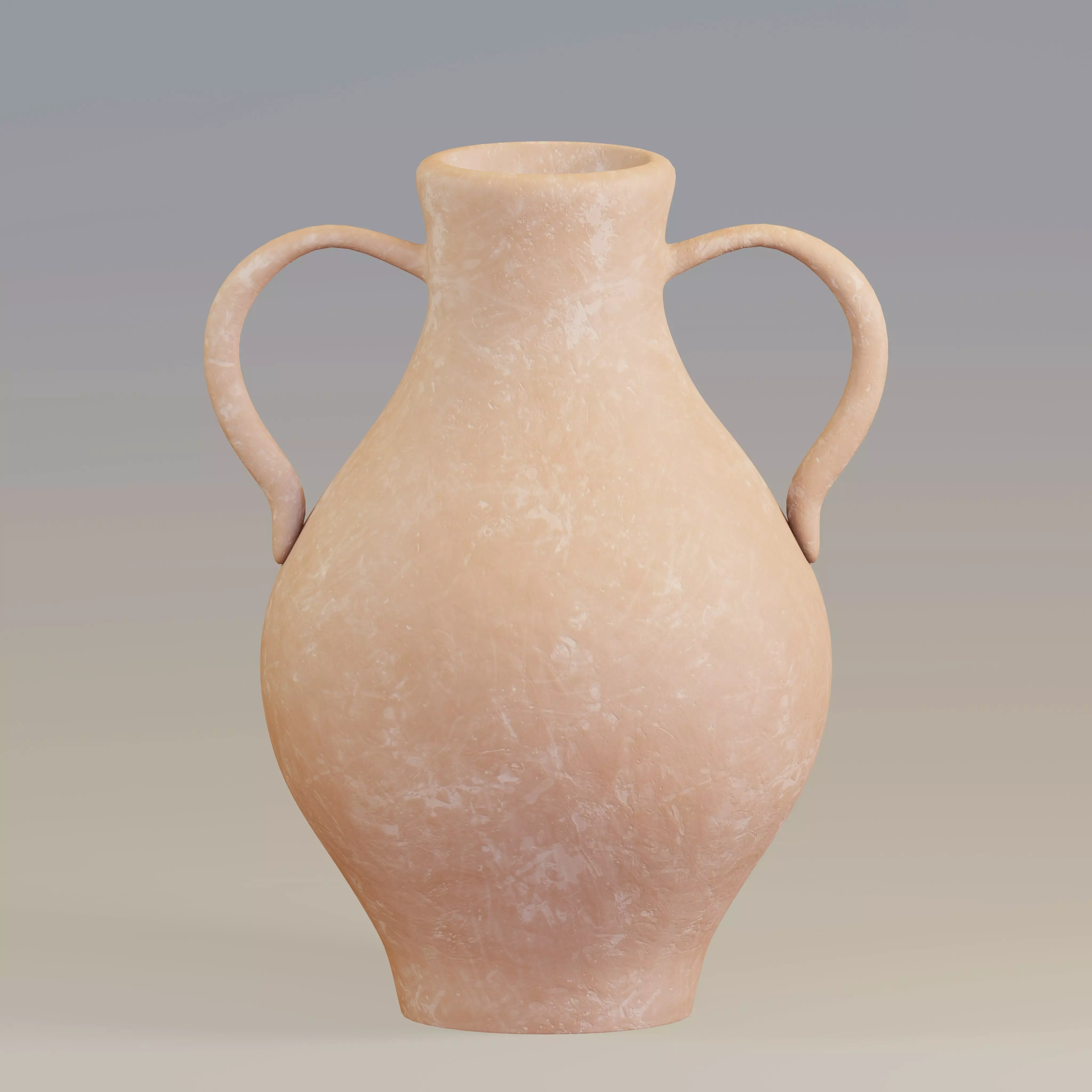 Old jug 04 Low-poly 3D model_0