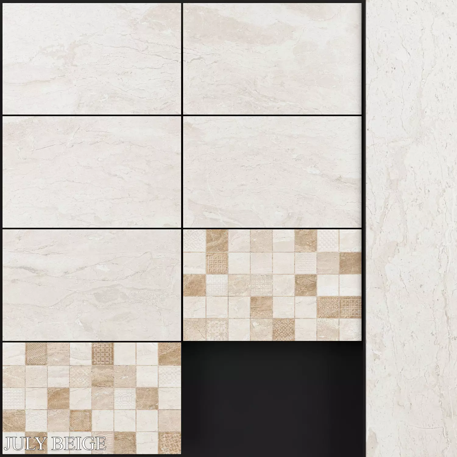 Keros July Beige 3D model_0