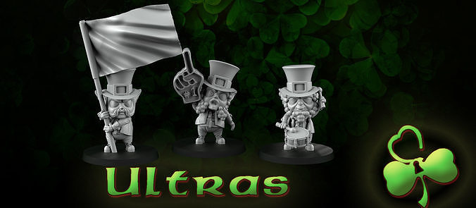 Ultras leprechauns 3D print model