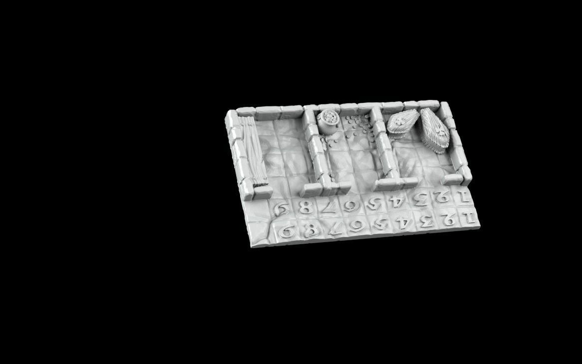 stadium - fortress of the leprechauns 3D print model_10