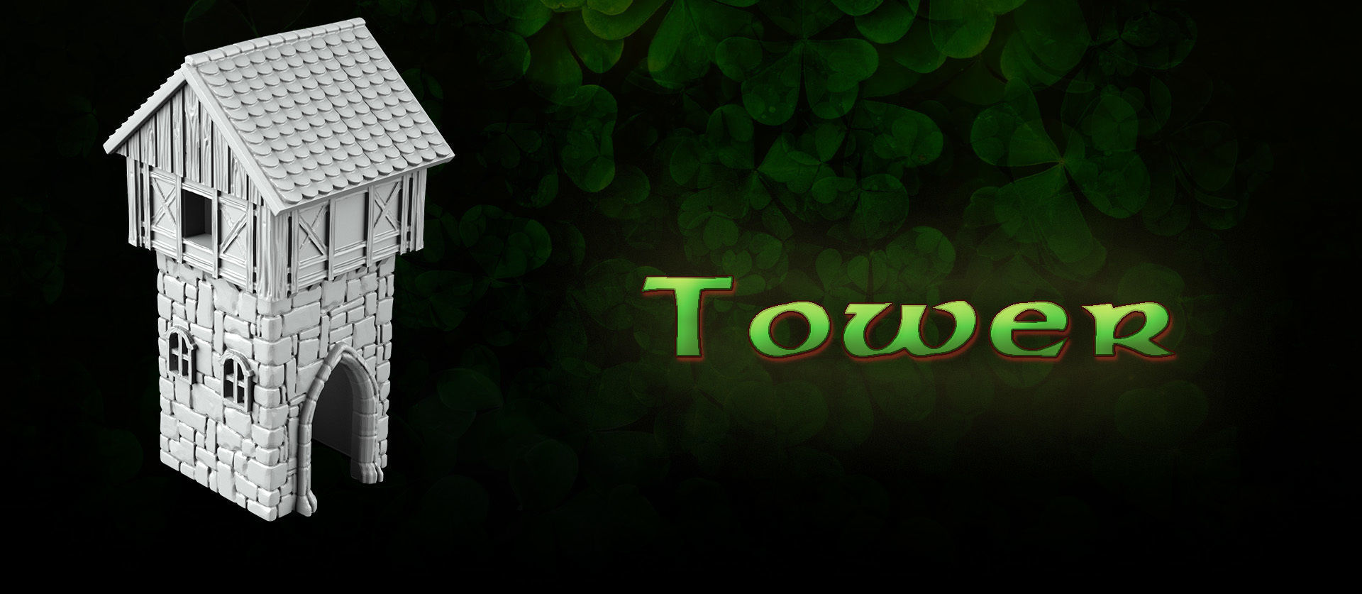 stadium - fortress of the leprechauns 3D print model_3