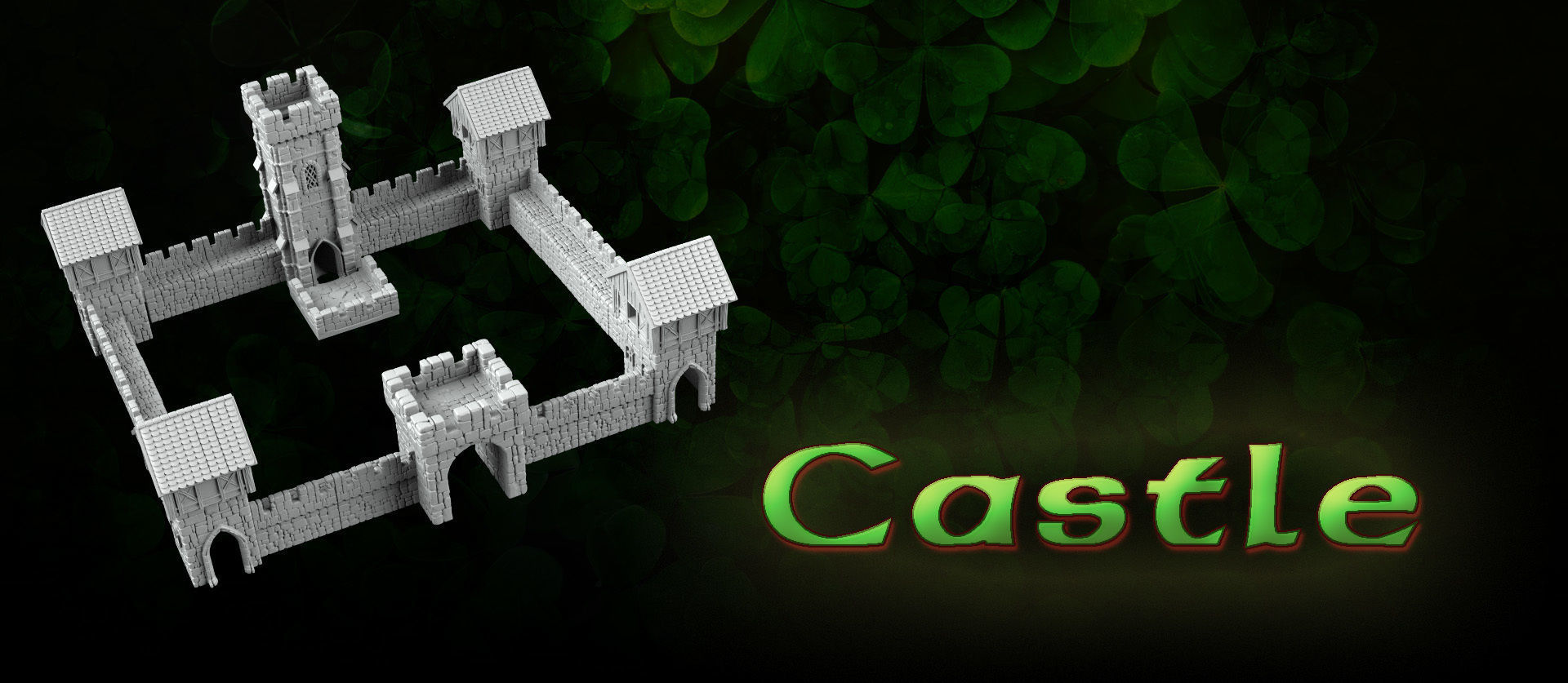 stadium - fortress of the leprechauns 3D print model_6