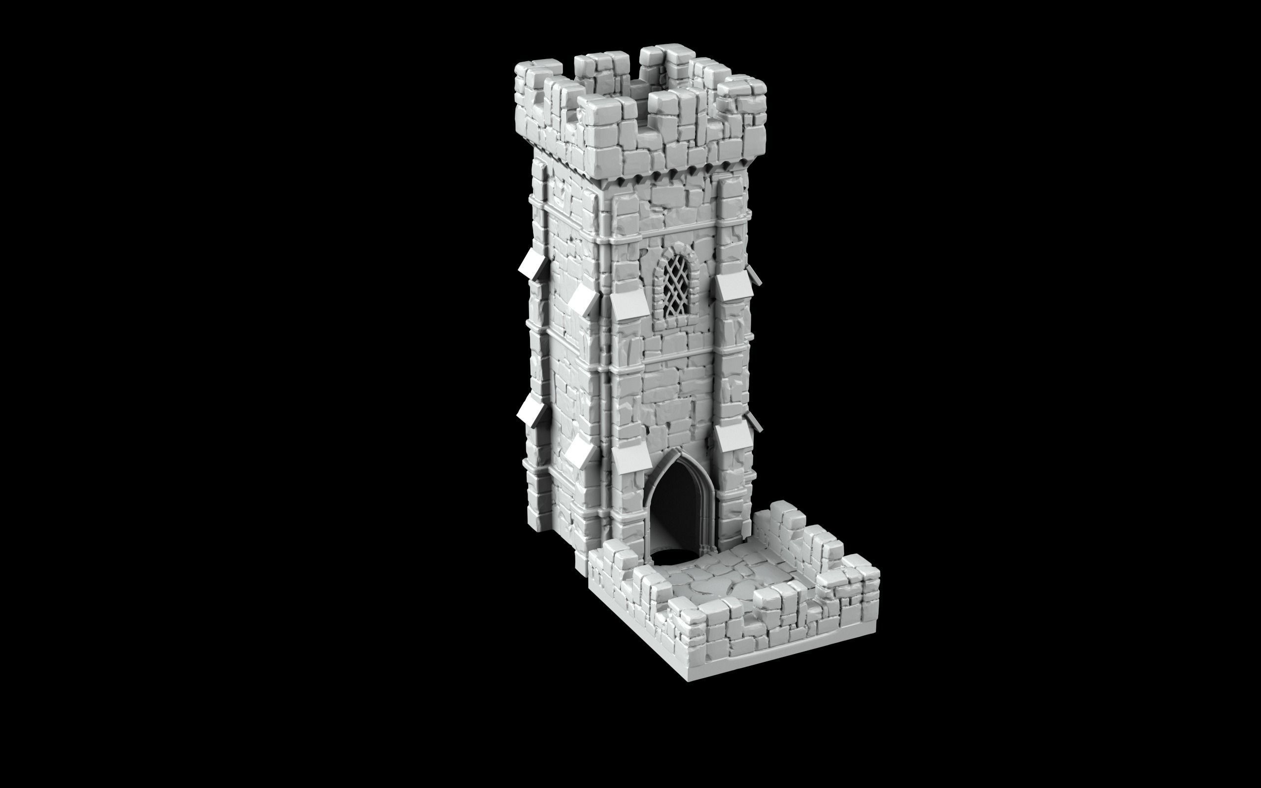stadium - fortress of the leprechauns 3D print model_13
