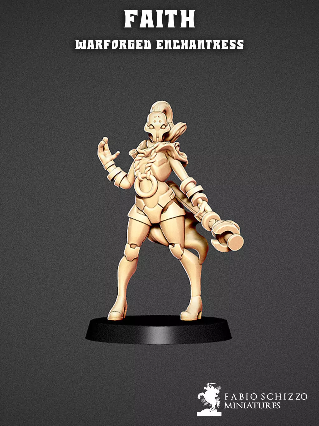 Faith - Warforged Enchantress 3D print model_0