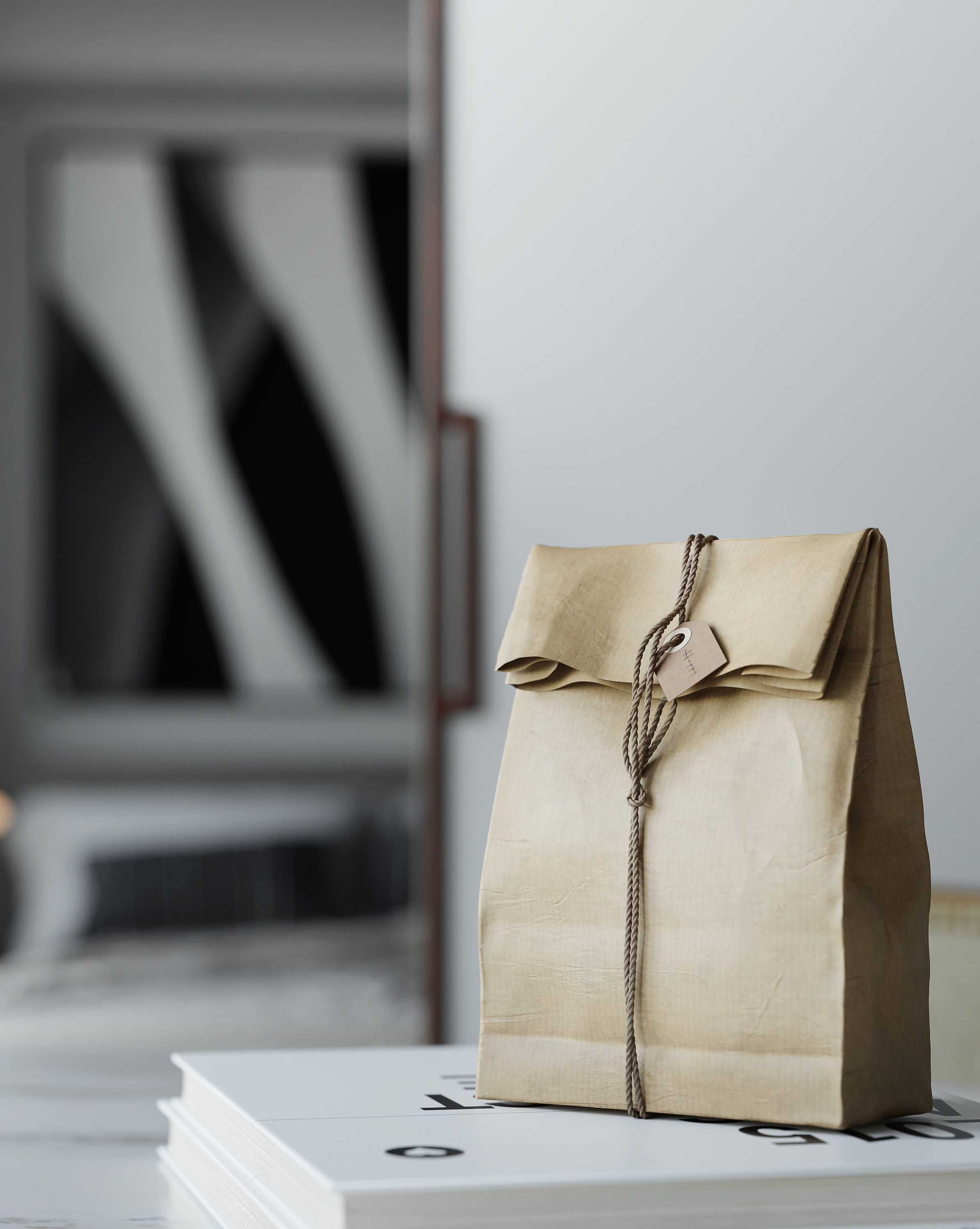 New York Apartment interior scene 3D model_1