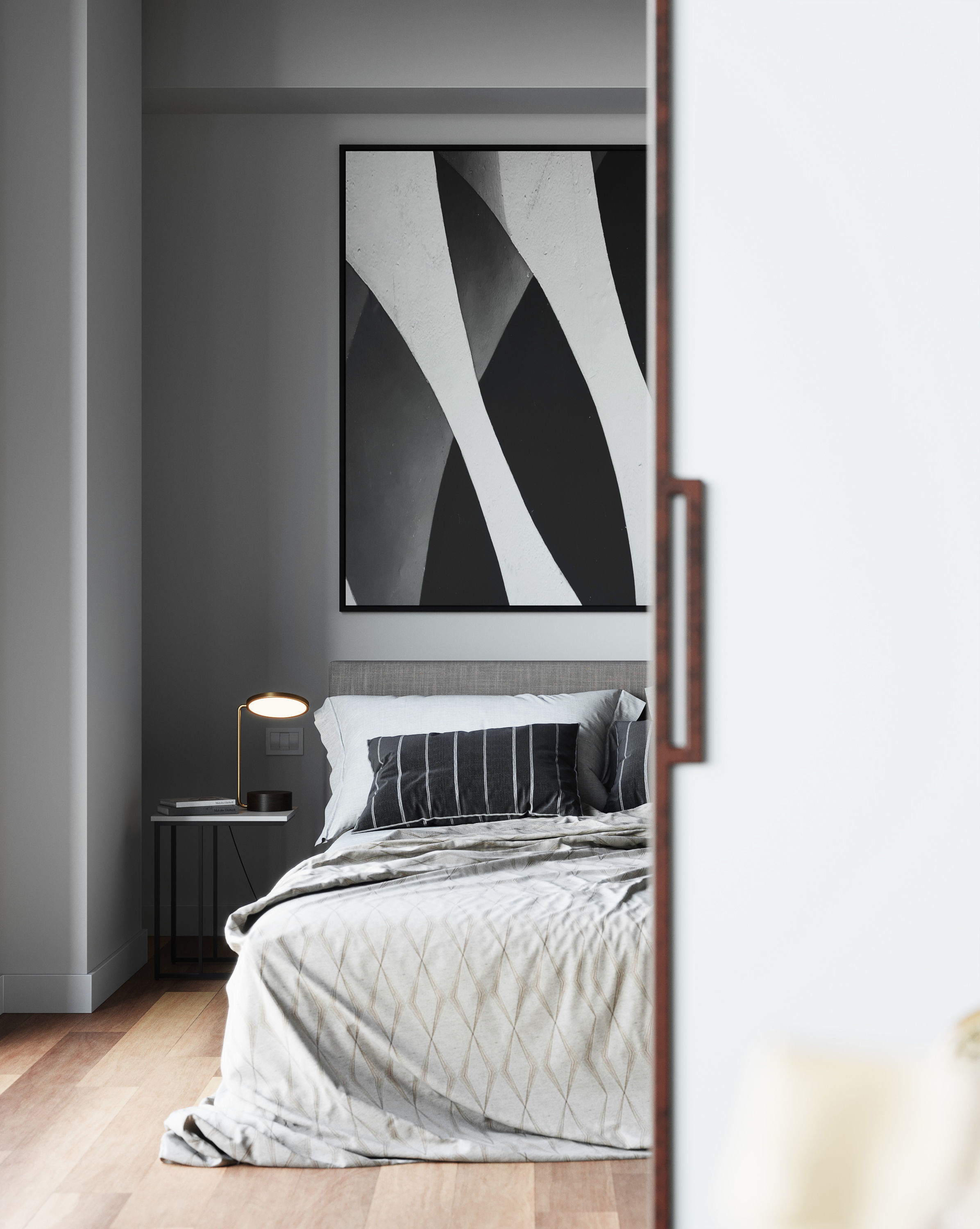 New York Apartment interior scene 3D model_5