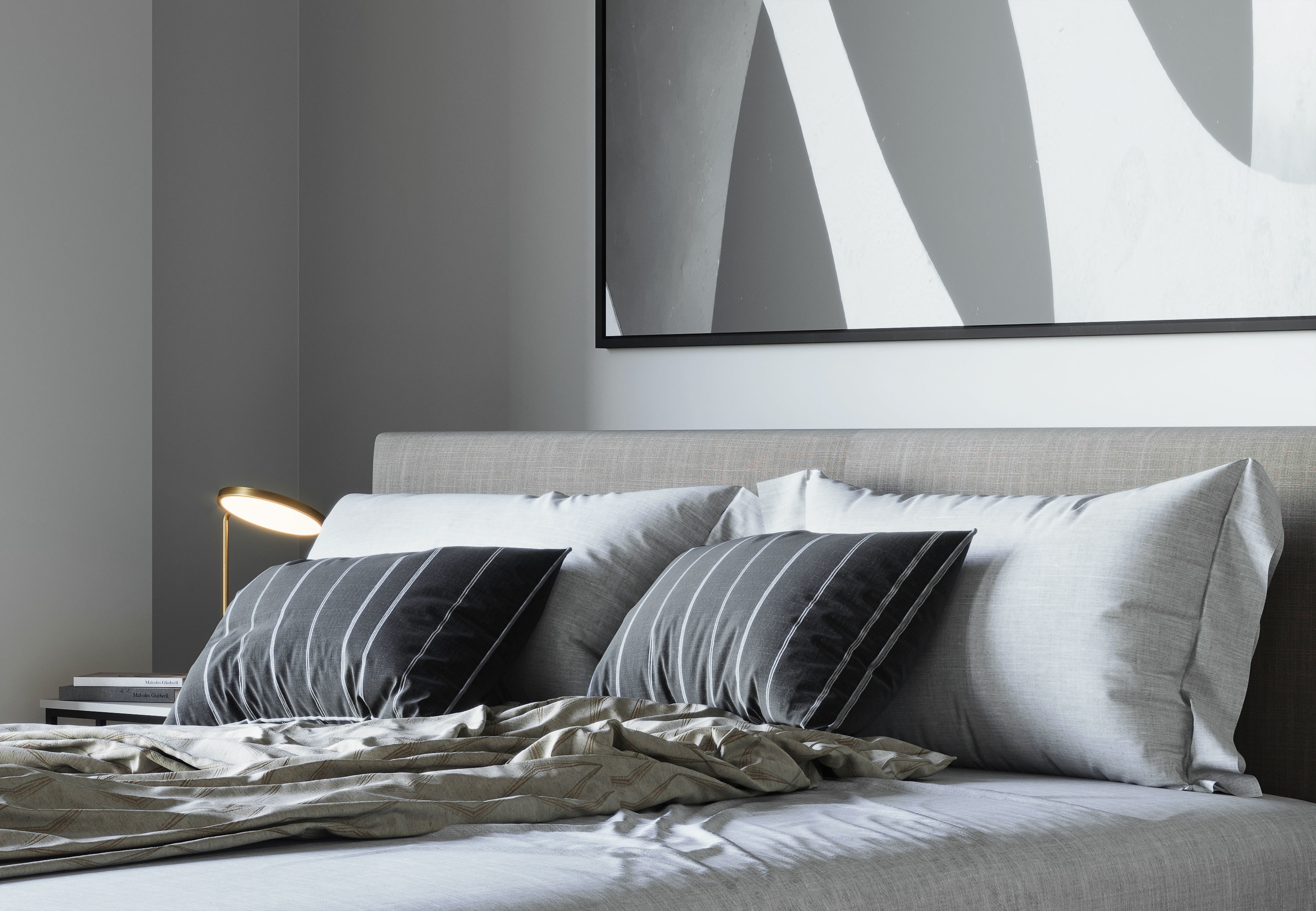 New York Apartment interior scene 3D model_3