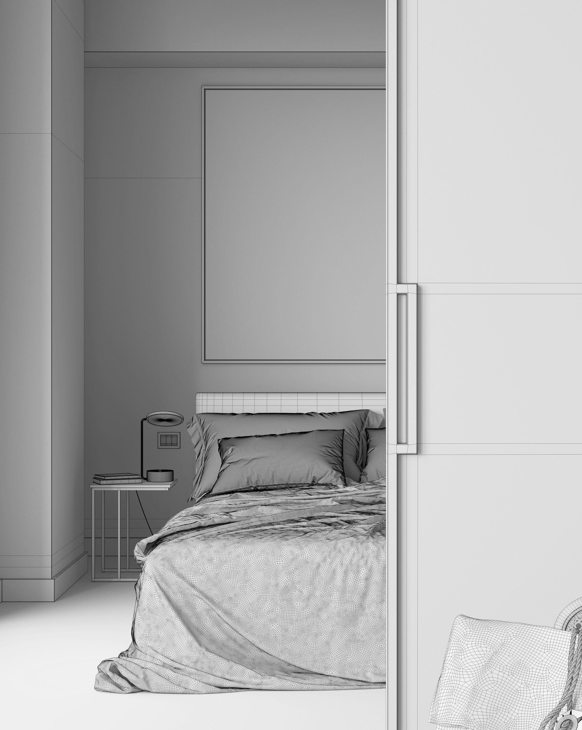 New York Apartment interior scene 3D model_11