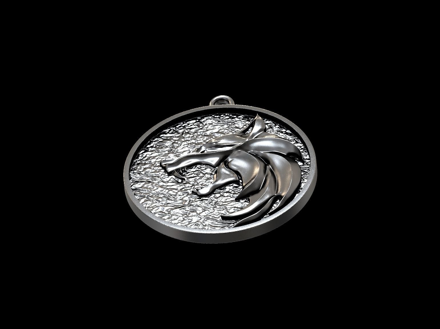 Witcher Wolf  3d print model 3D print model_13