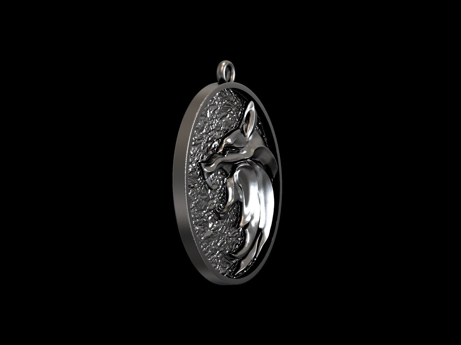 Witcher Wolf  3d print model 3D print model_9