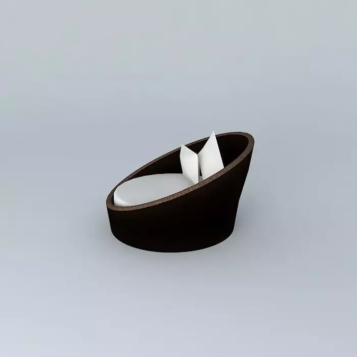 Chaise Goa Tidelli Free 3D model