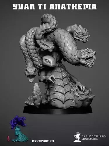 Yuan Ti Anathema 3D print model
