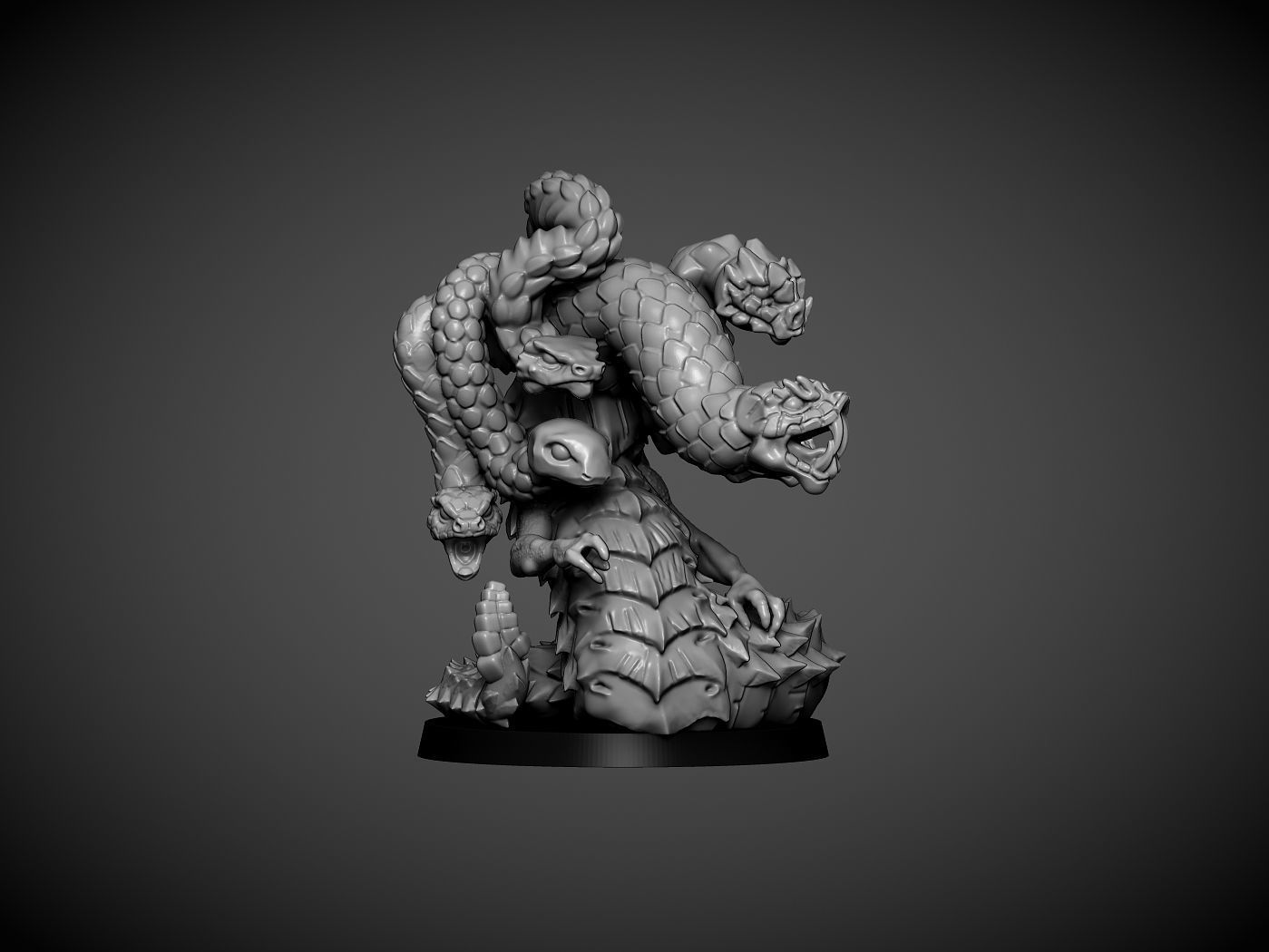 Yuan Ti Anathema 3D print model_1