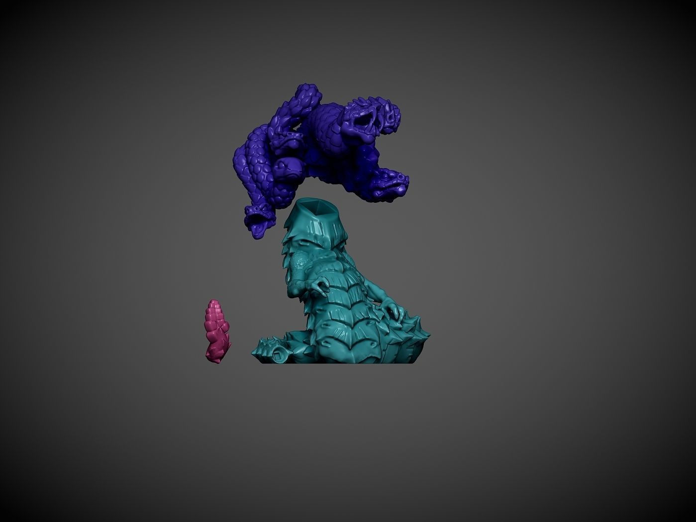 Yuan Ti Anathema 3D print model_2