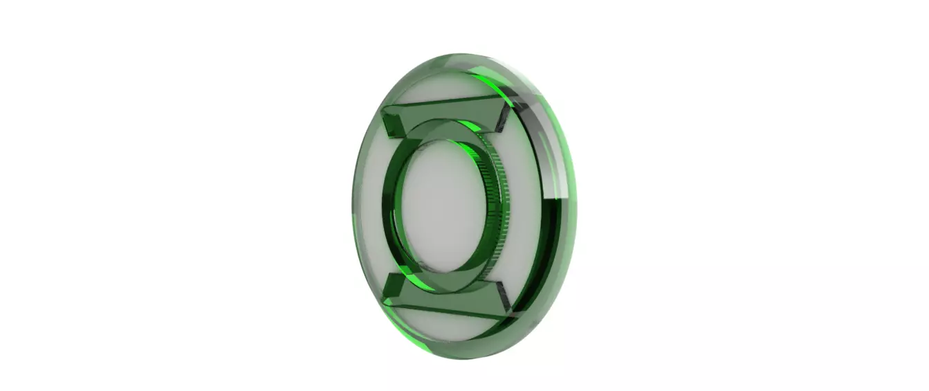 Green Lantern Chest Emblem 3D print model_0