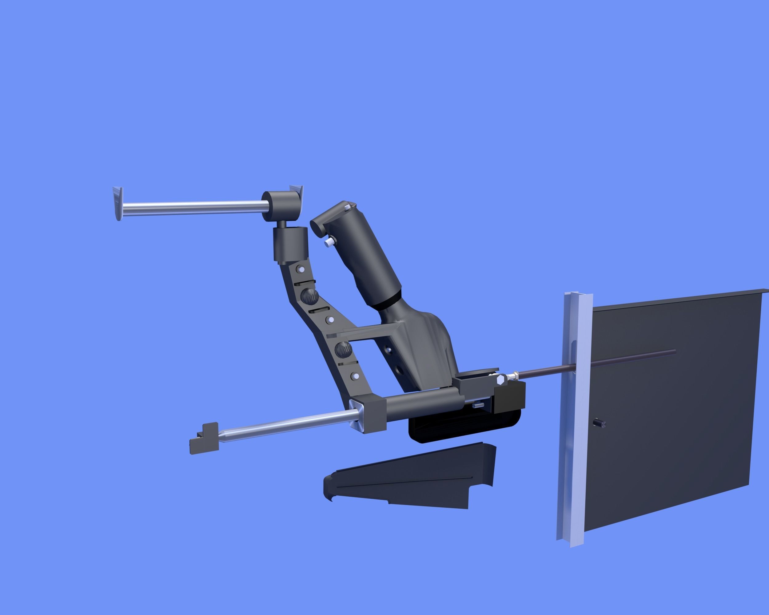 JAS-39 C Gripen Cockpit 3D model_19