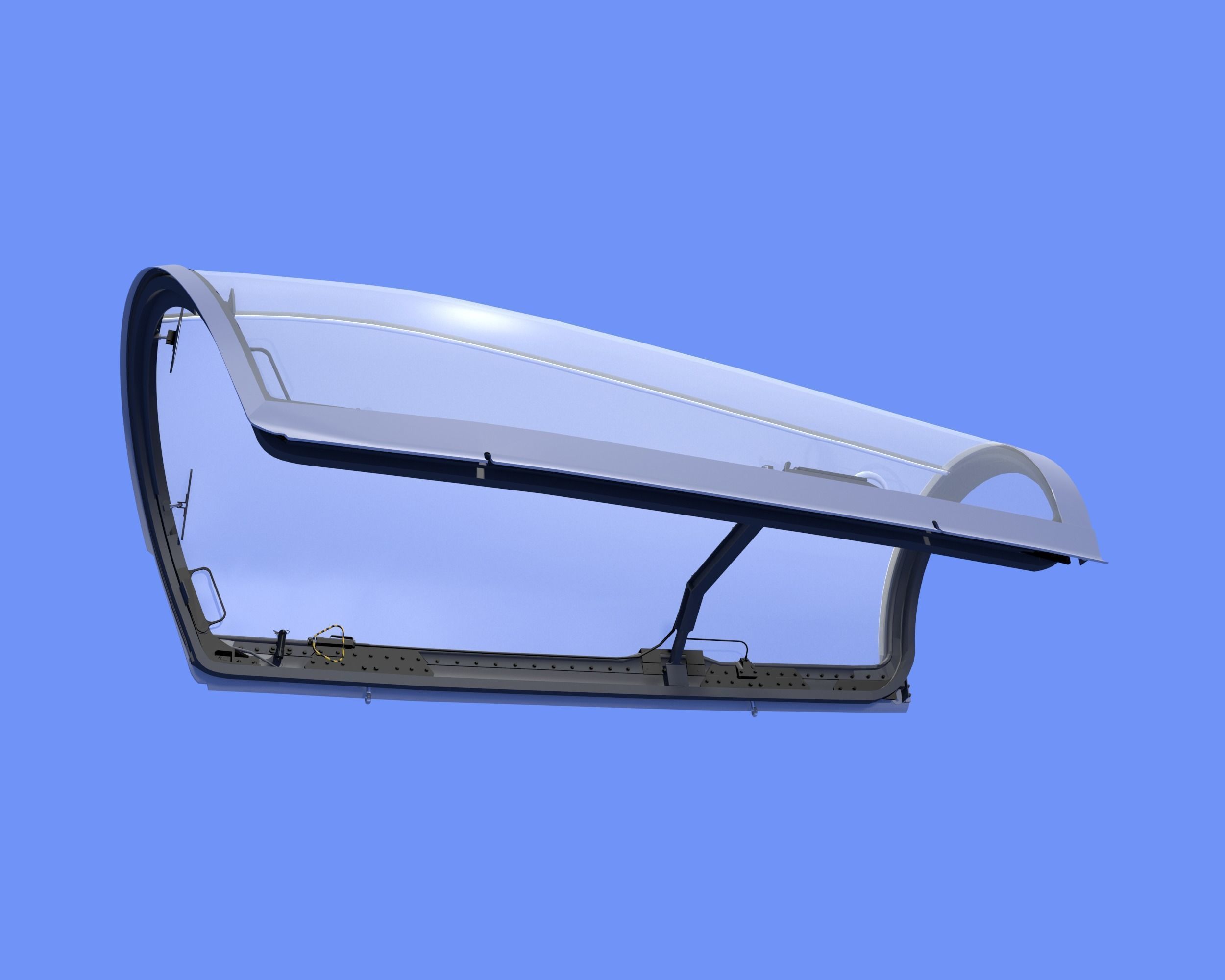 JAS-39 C Gripen Cockpit 3D model_9