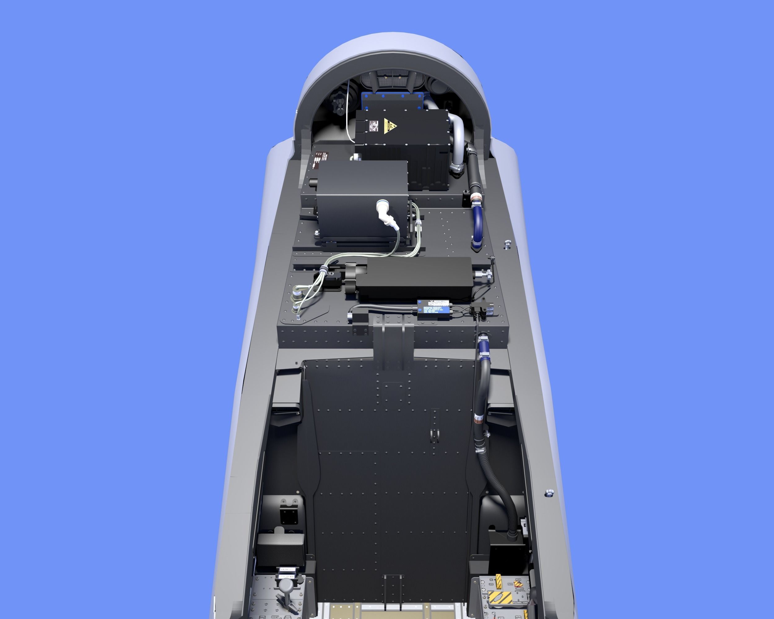 JAS-39 C Gripen Cockpit 3D model_14