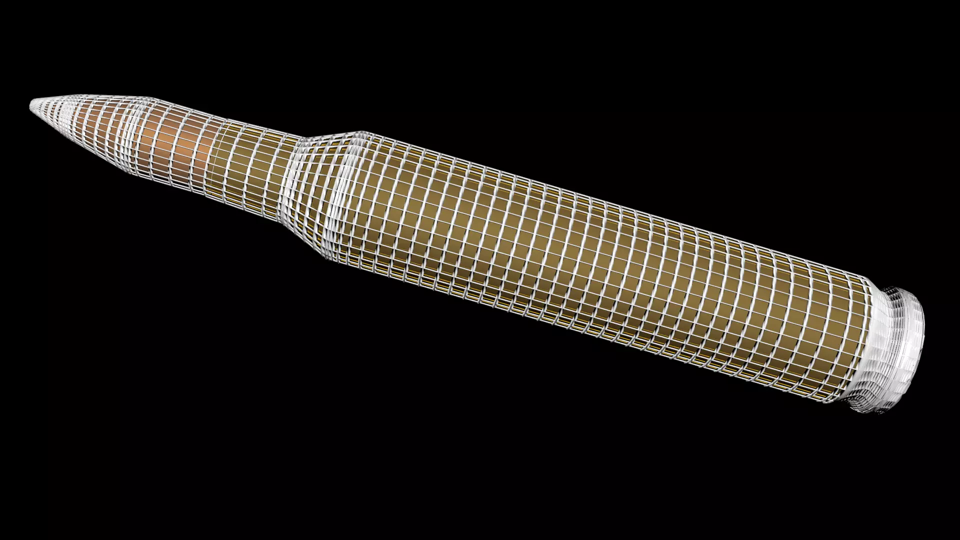 M16 Bullet 3D model_0