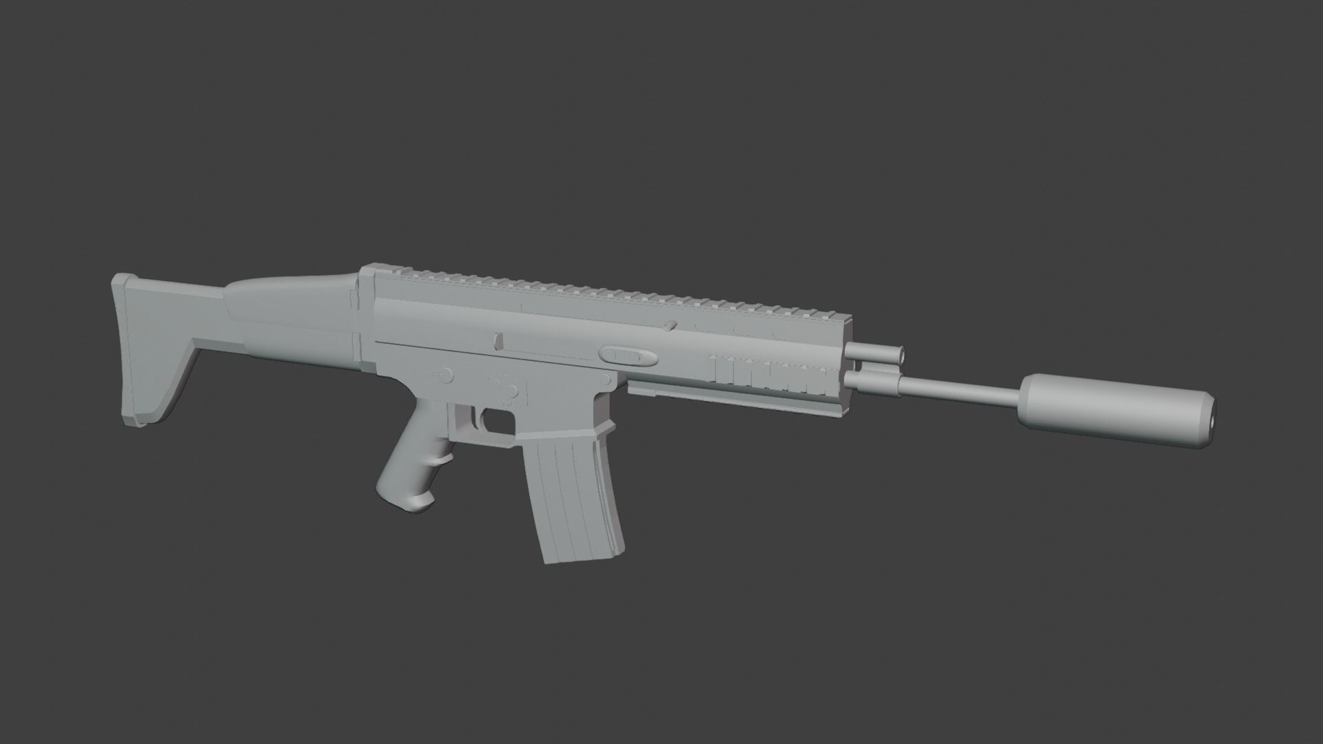 Scar-L black model3D 3D model_2