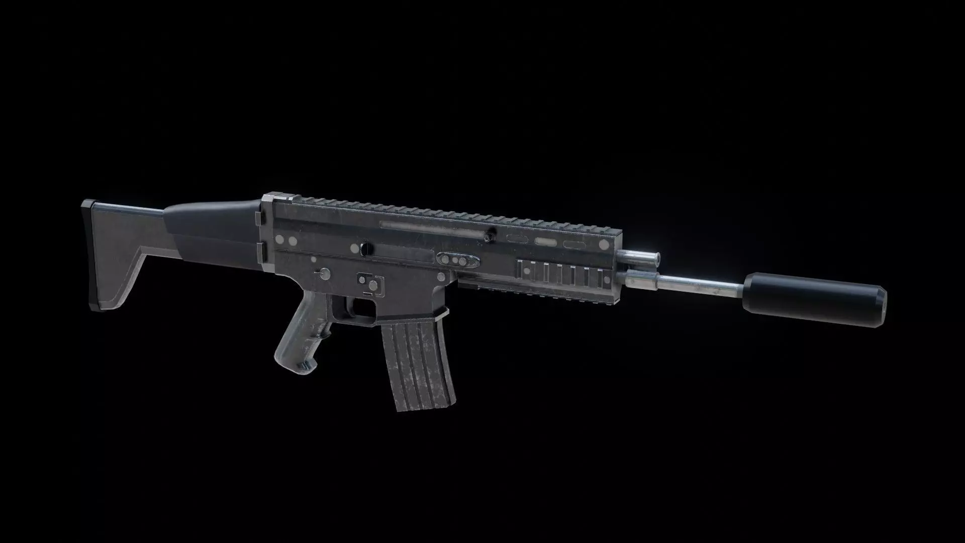 Scar-L black model3D 3D model_0