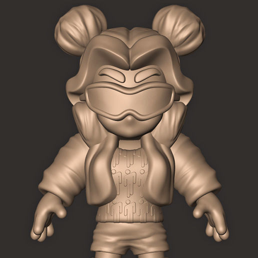 BILLIE EILISH CHIBI 3D print model_1