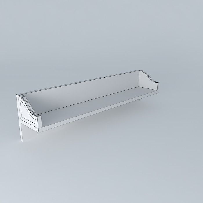 Shelf Tok  Free 3D model_4