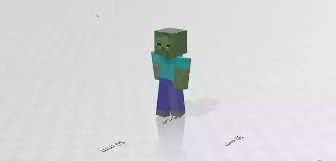 Zombie minecraft