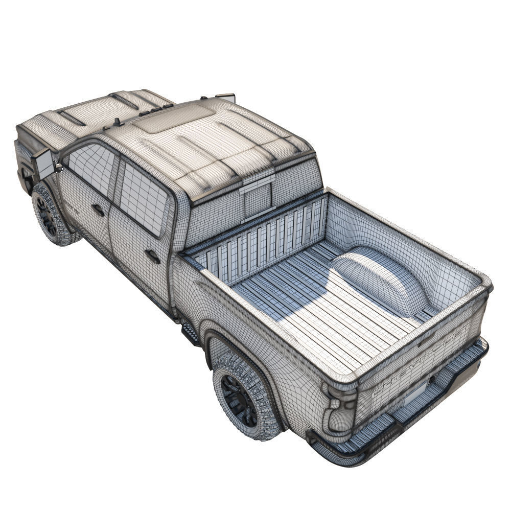 020 Chevrolet Silverado 2500 Hd 3D model_3