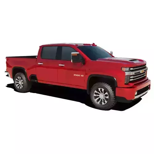 020 Chevrolet Silverado 2500 Hd 3D model