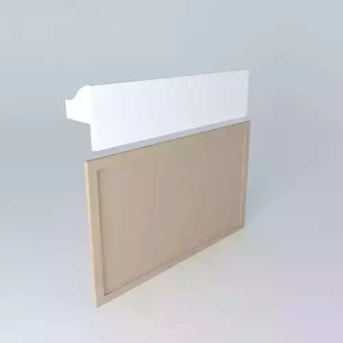 Shelf with Table Cork