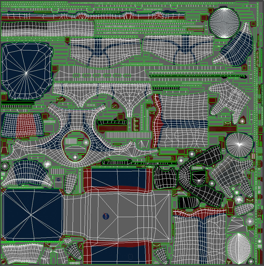 Astronaut Suit NASA Artemis Programme Low-poly 3D model_8