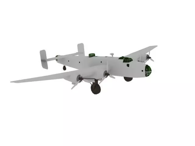 AIRCRAFT HALIFAX Free 3D model