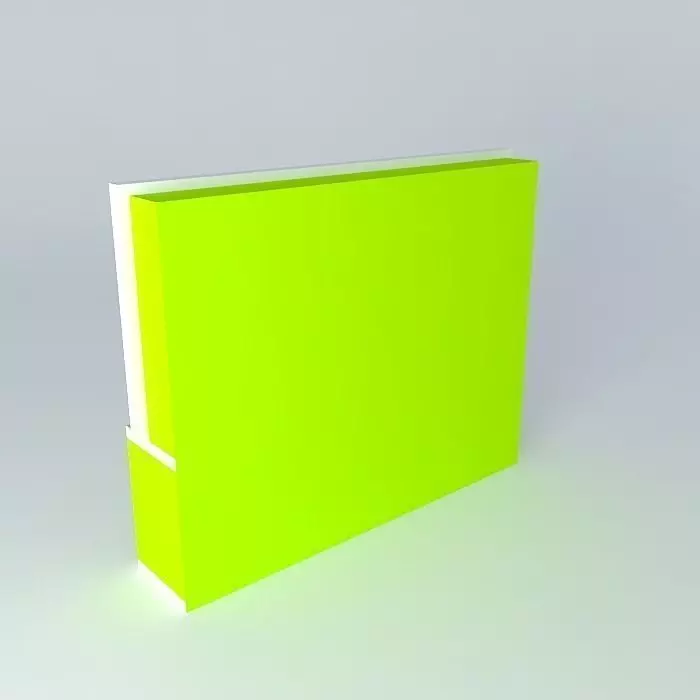Krister lime box Free 3D model
